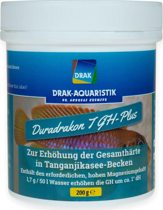 DRAK-Aquaristik Duradrakon T GH-Plus Aufhärtesalzmischung, Dose