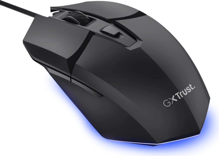 Trust Gaming GXT 121 Felox+ Illuminated Gaming Mouse schwarz, USB