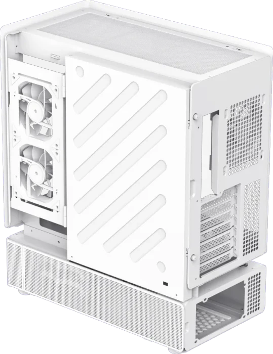 GameMax N80 White, Glasfenster