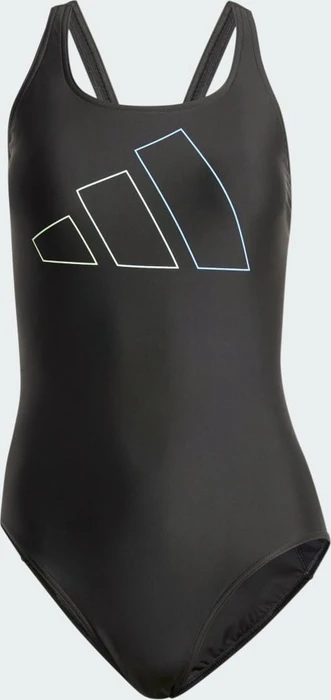 adidas Big Bars Badeanzug schwarz (Damen)