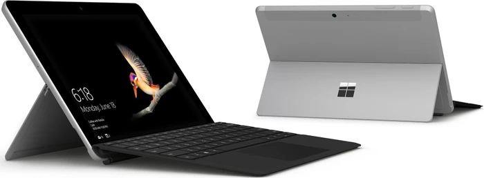 Microsoft Surface Go, schwarz, Pentium Gold 4415Y, 8GB RAM, 128GB, Type Cover schwarz
