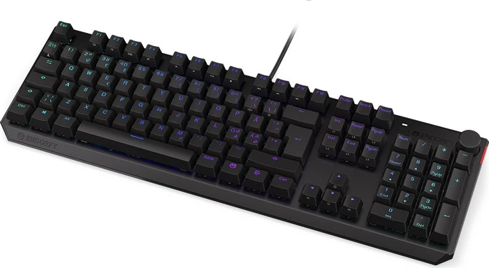Endorfy Thock, PBT, LEDs RGB, Kailh BROWN, USB, ND