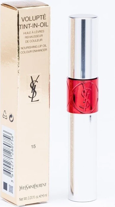 Yves Saint Laurent Volupté Tint in Oil Lipgloss 15 Red My Lips, 3.5ml