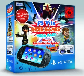 Sony PlayStation Vita Wi-Fi - Mega Pack Bundle Indie schwarz