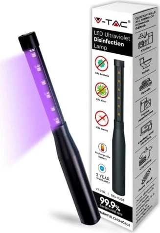 V-Tac UV-C Disinfection Lamp Mini