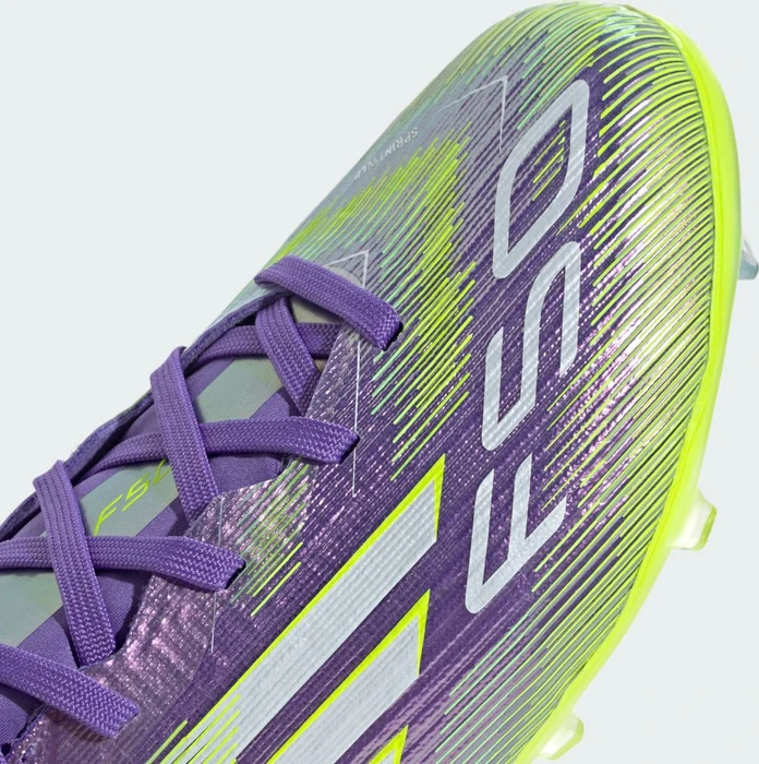 adidas F50 Elite FG purple rush/cloud white/lucid lemon (Junior)