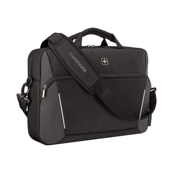 Wenger XE Compact Brief 16" Laptop-Aktentasche, schwarz
