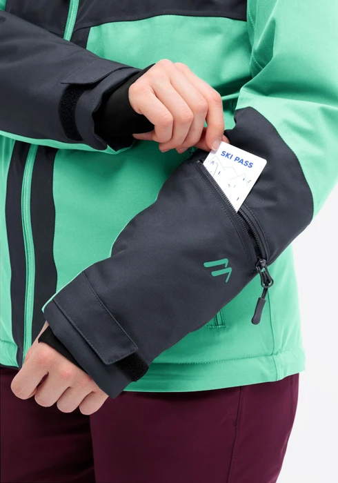 Maier Sports Ina Skijacke electric green (Damen)