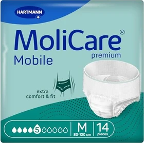 Hartmann MoliCare Premium Mobile 5 Tropfen Schutzhose Größe M, 14 Stück