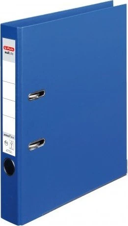 Herlitz maX.file protect plus Ordner 2-Ring, 50mm, A4, blau