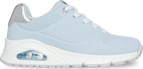 Skechers Uno Gen1 - Shimmer Away light blue/silber (Junior)