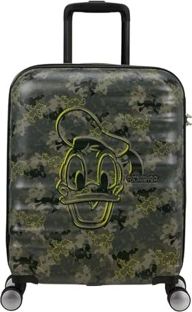 American Tourister Wavebreaker Disney Spinner 55cm Donald Duck Camo