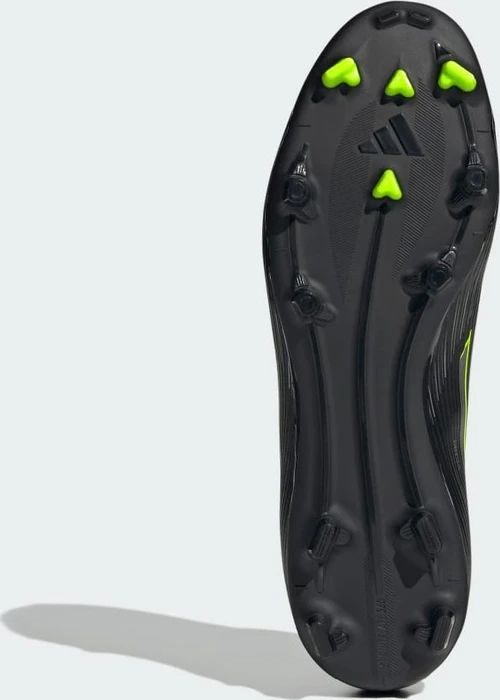 adidas F50 League Mittelharte/Hart- und Aschenplätze core black/iron metallic/lucid lemon