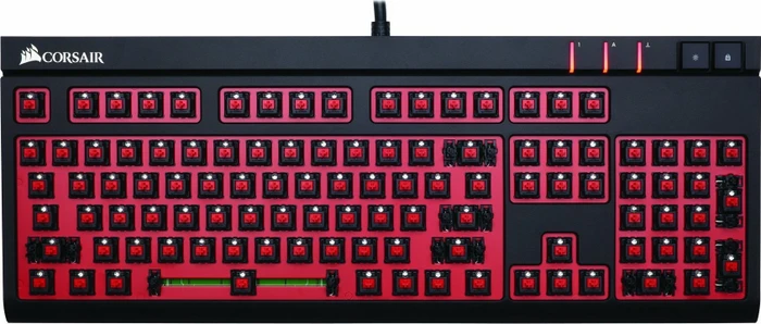 Corsair Strafe, MX RED, USB, DE