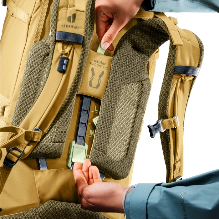 Deuter Aircontact Core 45+10 SL savanna/nori (Damen)