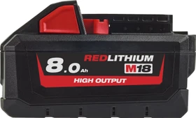 Milwaukee M18 HB8 Werkzeug-Akku 18V, 8.0Ah, Li-Ionen [8.0Ah] [144Wh]