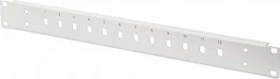 Digitus LWL/Glasfaser Spleißbox Frontblende, Schnellverschluss, grau, 12-Port, 12x ST/SX-Kupplungen, 1HE