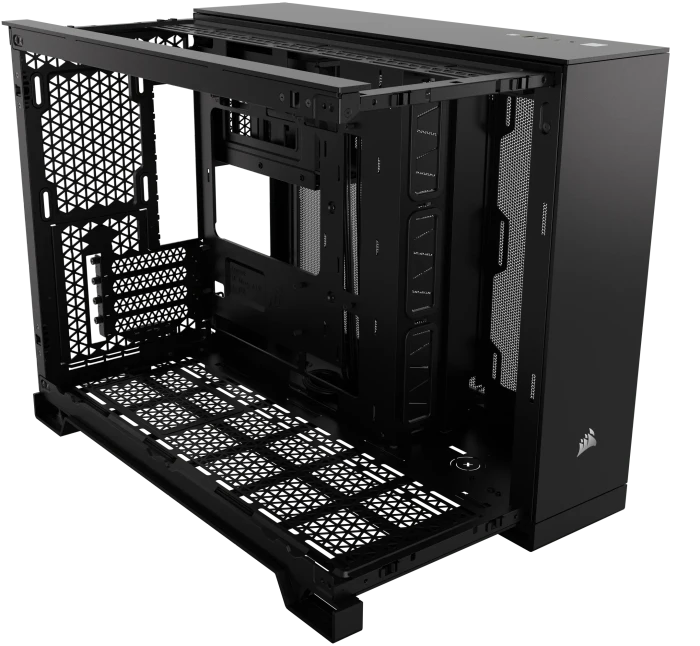 Corsair 2500D Airflow, schwarz, Glasfenster