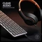 Axagon 9in1 Keyboard Hub, Docking Station mit Tastatur, USB-Hub, Dual-Slot-Cardreader, DE, USB-C 3.0 [Buchse] Vorschaubild