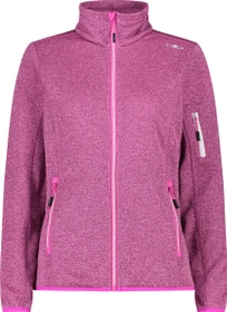 CMP Knit-Tech Fleece Jacke festival/bubblegum (Damen)
