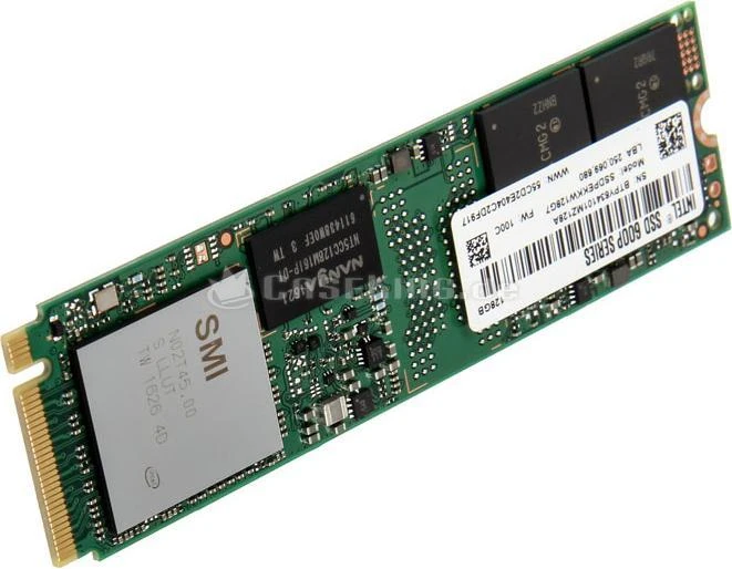 Intel SSD 600p 256GB, M.2 2280 / M-Key / PCIe 3.0 x4