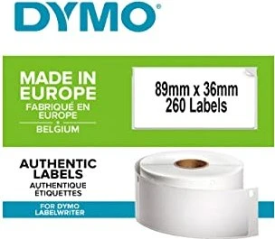 Dymo Adressetiketten LabelWriter, 89x36mm, weiß, 1er-Pack (260 Etiketten)