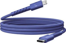 Fresh 'n Rebel FlexWave USB-C to Lightning Cable 2m True Blue