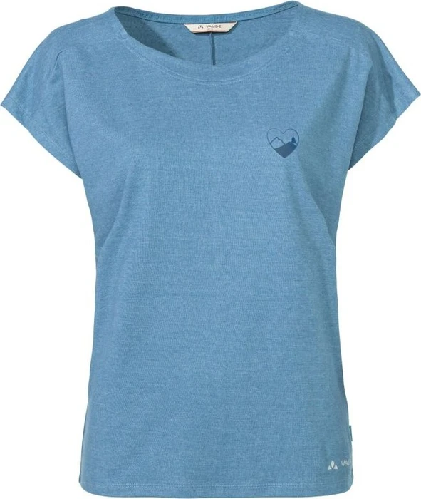 Vaude Neyland Funktionsshirt kurzarm pastel blue (Damen)