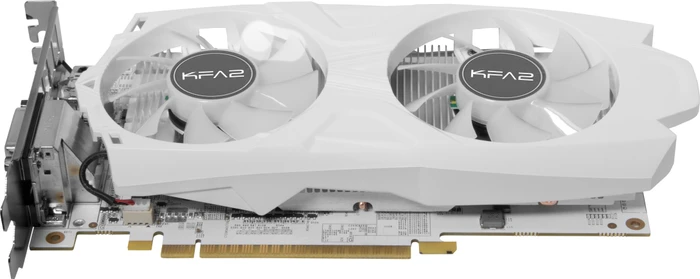KFA2 GeForce GTX 1050 Ti EXOC White, 4GB GDDR5, 2x DVI, HDMI, DP