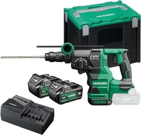 Hikoki DH1826DCWPZ Akku-Bohr-/Meißelhammer inkl. Koffer + 2 Akkus 5.0Ah