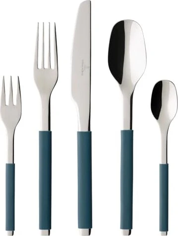 Villeroy & Boch S+ Besteck-Set blueberry, 30-tlg.