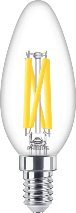 Philips Master Glass LEDcandle Filament E14 3.4-40W/WW B35 CL
