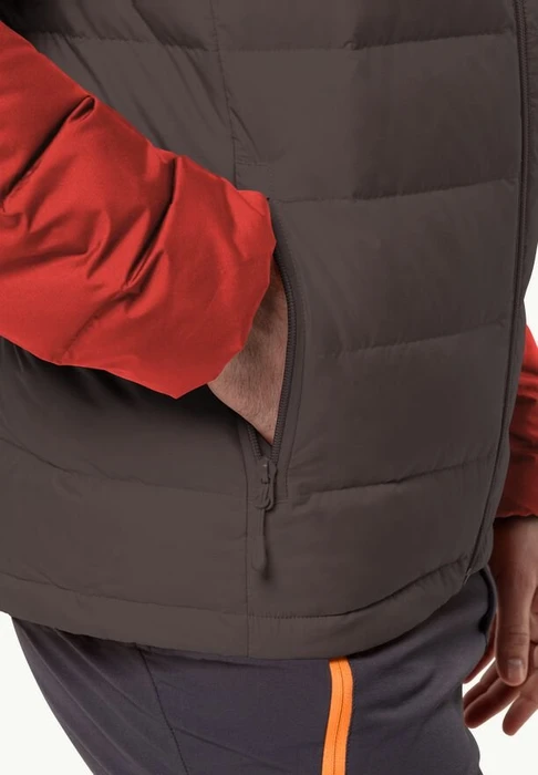 Jack Wolfskin Ather Down Hoody Funktionsjacke red earth (Herren)