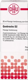 DHU Quebracho D2 Dilution, 20ml