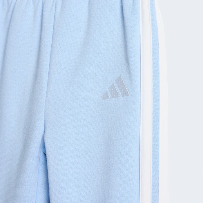 adidas Essentials Trainingsanzug glow blue/white (Junior)