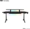 Thermaltake Argent P900 elektrisch höhenverstellbarer Sitz-Steh-Schreibtisch 165x85cm schwarz/schwarz Vorschaubild