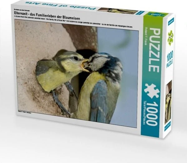 Calvendo Ein Motiv aus dem Kalender Elternzeit - das Familienleben der Blaumeisen