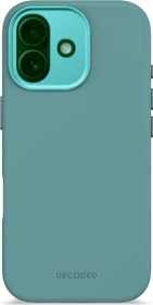 Decoded AntiMicrobial Silicone Back Cover für Apple iPhone 17 retro blue