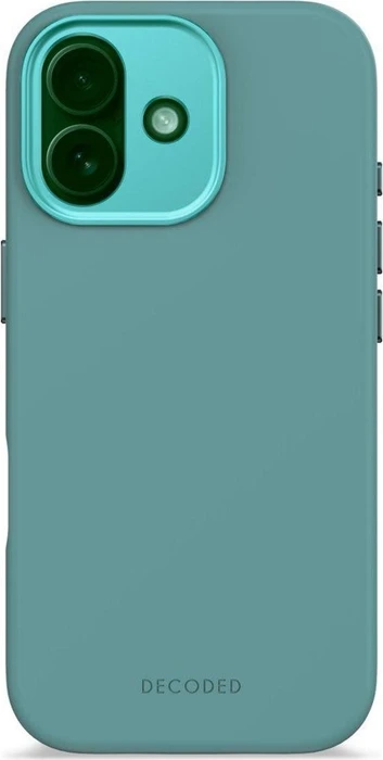 Decoded AntiMicrobial Silicone Back Cover für Apple iPhone 17 retro blue
