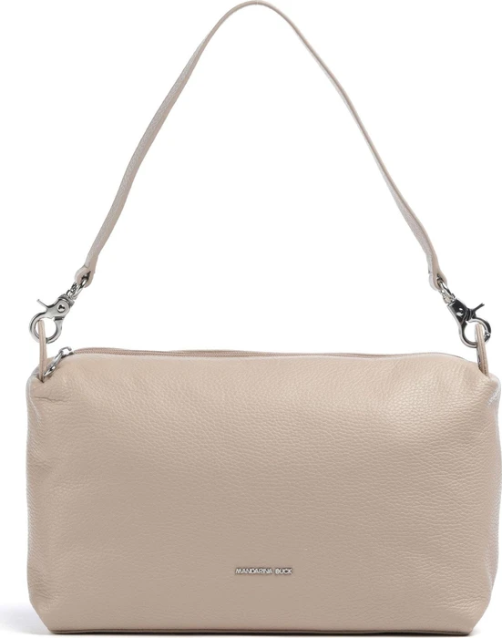 Mandarina Duck Mellow Leather Medium Schultertasche warm taupe