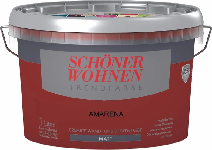 Schöner Wohnen Trendfarben innen amarena matt, 1l