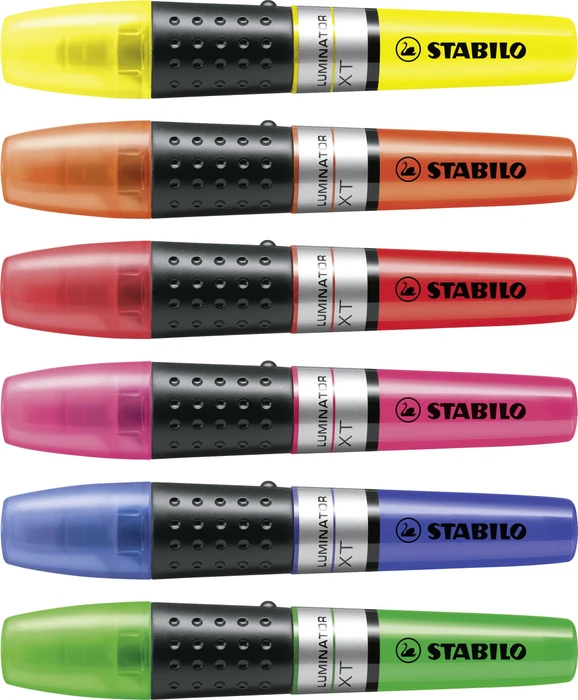 STABILO Luminator sortiert, 6er-Set, Etui