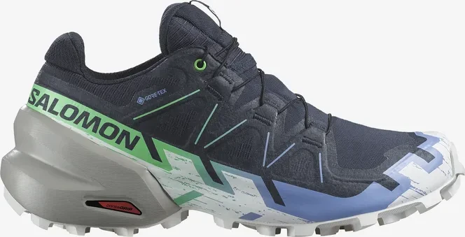 Salomon Speedcross 6 Gore-Tex carbon/provence/white (Damen)
