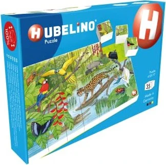 Hubelino Puzzle Tierwelt im tropischen Regenwald, 35-tlg.