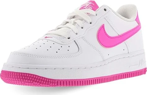 Nike Air Force 1 white/laser fuchsia (Junior)