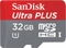 SanDisk Ultra PLUS R80 32GB Kit, UHS-I U1, Class 10 Vorschaubild