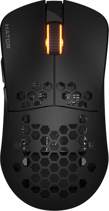 Hator Stellar Pro Wireless Gaming Mouse schwarz, USB/Bluetooth