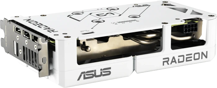 ASUS Dual Radeon RX 9060 XT White Edition, DUAL-RX9060XT-16G-WHITE, 16GB GDDR6, HDMI, 2x DP