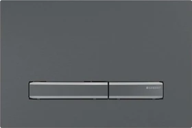 Geberit Sigma50 Betätigungsplatte schwarzchrom/schwarzchrom