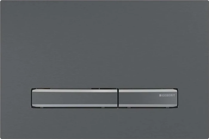 Geberit Sigma50 Betätigungsplatte schwarzchrom/schwarzchrom